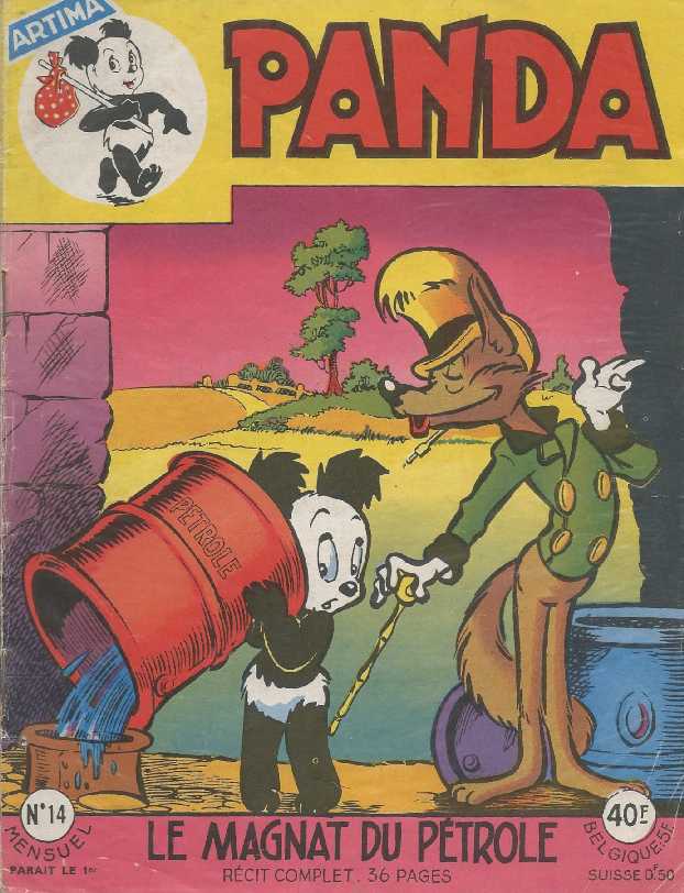 Scan de la Couverture Panda n 14